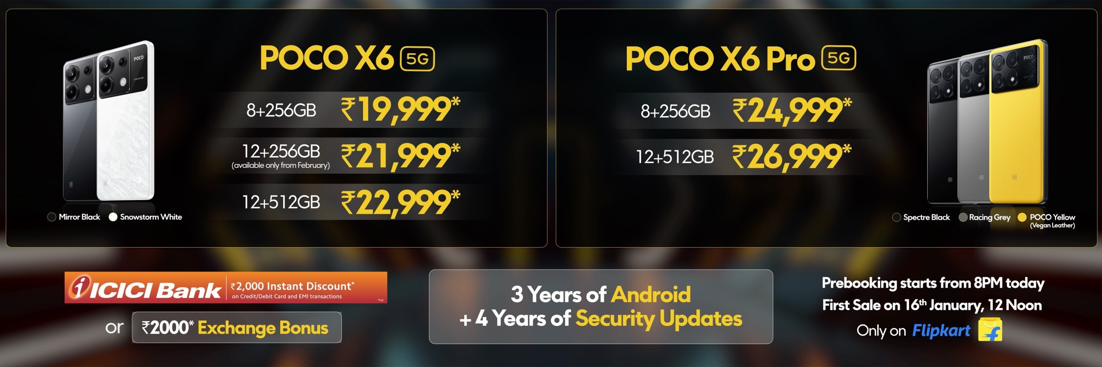 POCO X6 PRO And POCO X6 FEATURES: Launch Date And Price In India -  ExpressBlogsHub