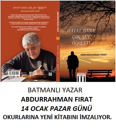 Batmalı yazardan imza etkinliği
#abdurrahmanfırat #patarakitap #hayatbanaçoşeyöğretti
haberlotus.com/batmanli-yazar…