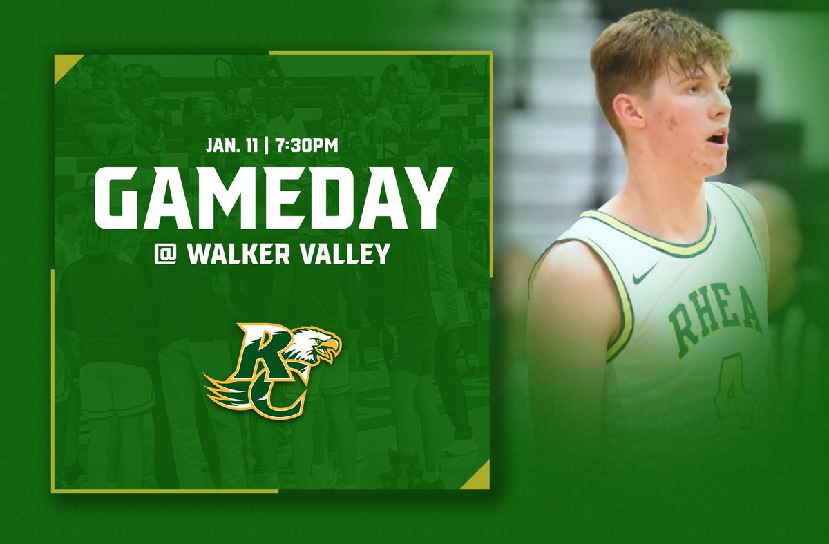GAMEDAY!! District game tonight against Walker Valley. Should be a fun one! #Together 🦅

🗓️Thursday, January 11th
🆚️Walker Valley
⌚️VB / 7:30pm ET. 
📍@ Walker Valley