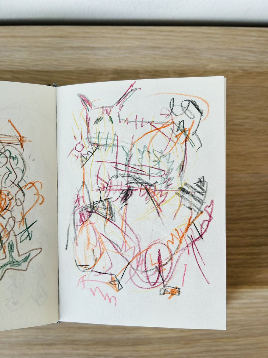 dopejpgs's tweet photo. Some of my best work and the style I'd like to pursue on a larger scale are in my sketchbook.
#samtidskunst #danskkunst #contemporaryart https://t.co/RA9wDlL1f5
