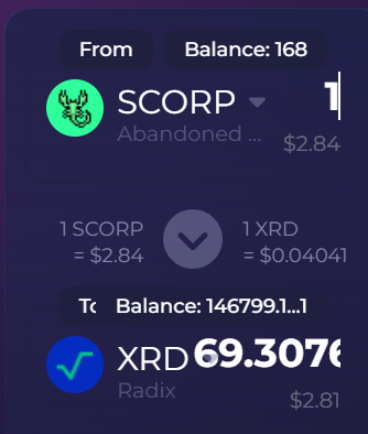 $THC on Radix tweet media