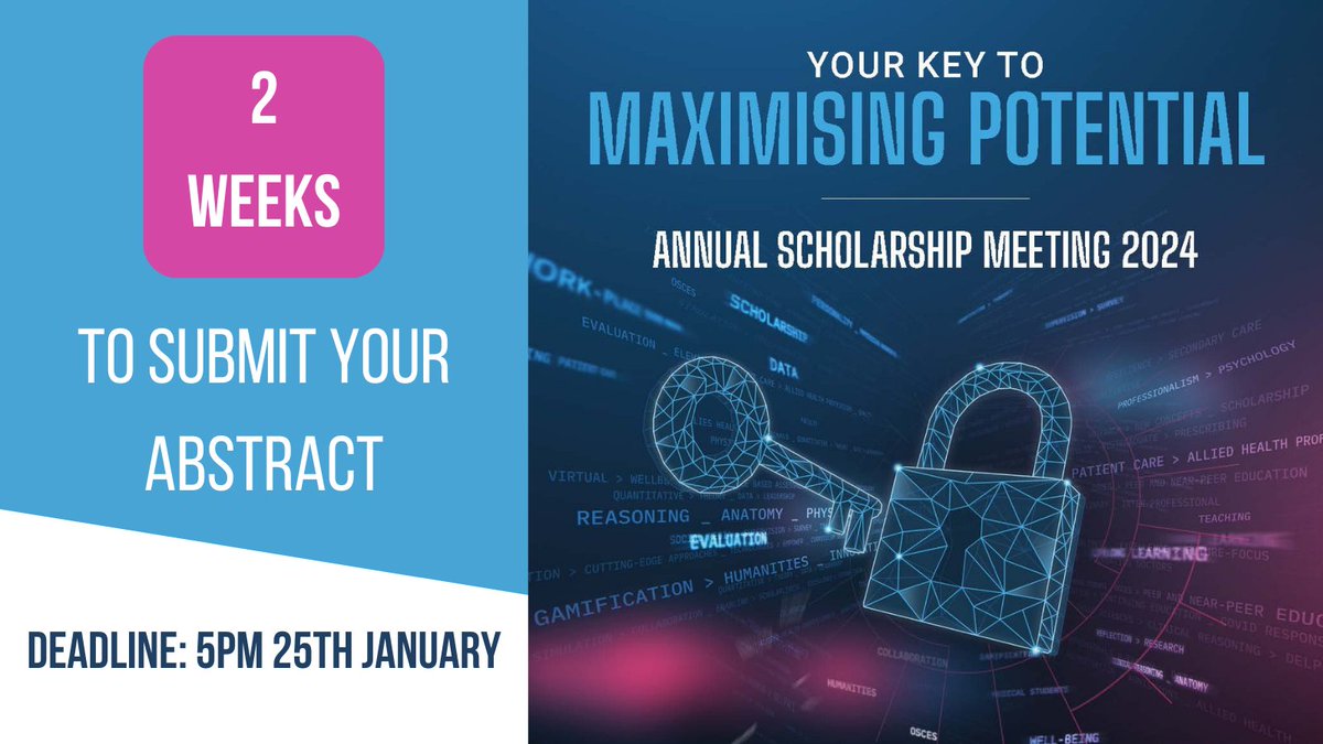 ASME fosters and promotes high quality education, research and scholarship across all Allied Health Professions.  If you have a project to shout about, we want to hear: asme.org.uk/events/asm-202…  #ASME2024 #MedEd #HPE