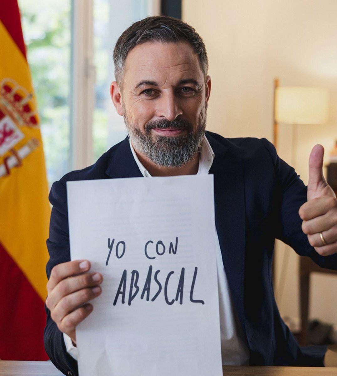 edgar___es's tweet photo. Yo apoyo a Santiago Abascal.

¿Y tú?  🙋🏻‍♂️🇪🇦 https://t.co/GQ6Xg58VQ9