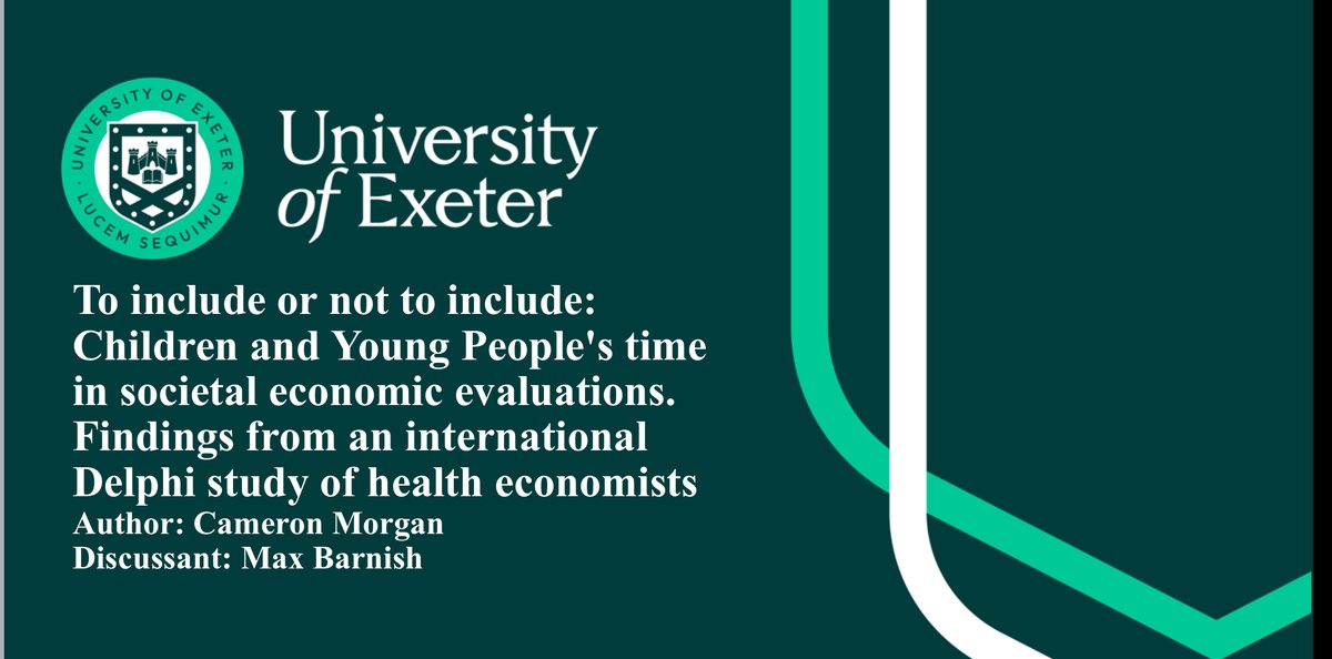 Centre for Health Economics Warwick (CHEW) (@healthecon_wms) on Twitter photo Two papers from <a href="/l_andronis/">Lazaros Andronis</a> and Cameron Morgan on their project developing methods to include children and young people's time in economic evaluations were discussed at #HESG! Thanks for the great presentations & response 😁 Two papers from <a href="/l_andronis/">Lazaros Andronis</a> and Cameron Morgan on their project developing methods to include children and young people's time in economic evaluations were discussed at #HESG! Thanks for the great presentations & response 😁