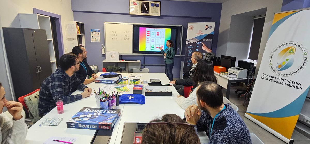 Ataşehir İlçe Milli Eğitim Müdürlüğü ve İSTKA kapsamında yürütülen "Tasarım ve Mentor Ağı Projesi" Akıl ve Zeka Oyunları Mentor Eğitiminde Kutu Oyunları Tasarımı Atölyesi gerçekleştirildi.

<a href="/tcmeb/">Millî Eğitim Bakanlığı</a> <a href="/istkaorgtr/">İSTKA</a> <a href="/istanbulilmem/">İstanbul İl Millî Eğitim Müdürlüğü</a> <a href="/MucahitYentur/">Murat Mücahit Yentür</a> <a href="/iyildirim58/">ismail yıldırım 🇹🇷</a>