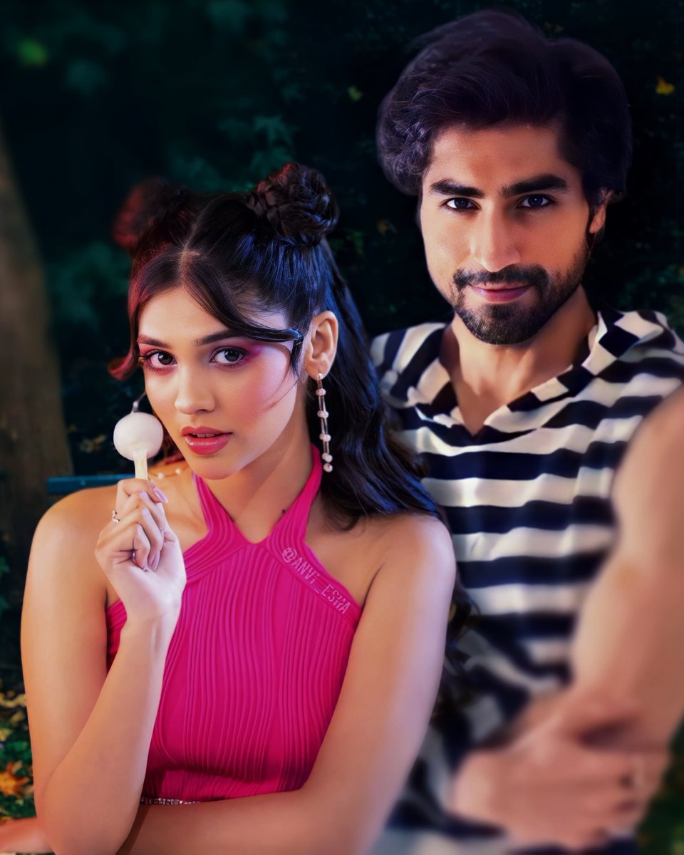 AnviEsha3's tweet photo. 🔥😌 Bas yuhii ❤

#Harshali #PranaliRathod #HarshadChopda https://t.co/ddDwReZtyR