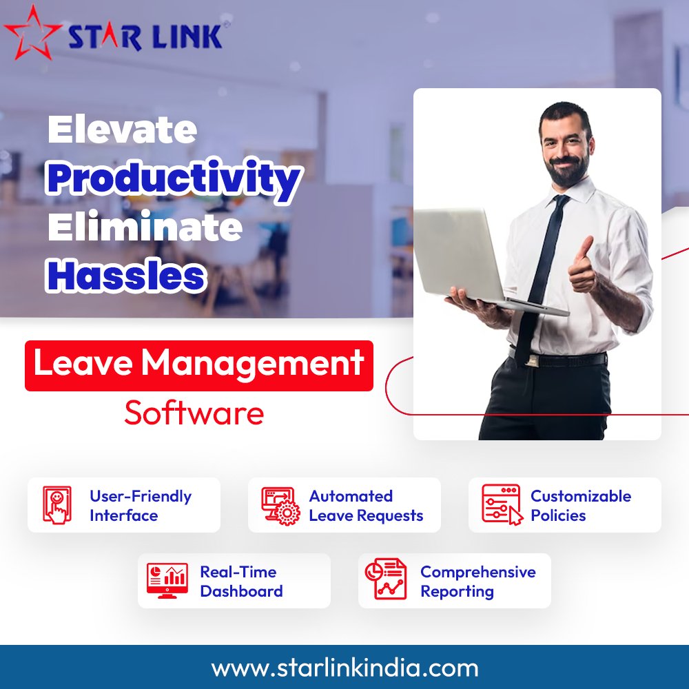 starlinkindia's tweet photo. Optimize your workforce management with Starlink India's cutting-edge Leave Management Software💼
.
.
.
#Starlink #HRtech #WorkplaceInnovation #EmployeeWellness #LeaveManagementSolutions #DigitalTransformation #OfficeEfficiency #TechInHR #FutureOfWork #WorkforceOptimization https://t.co/3EiTYpMMRd