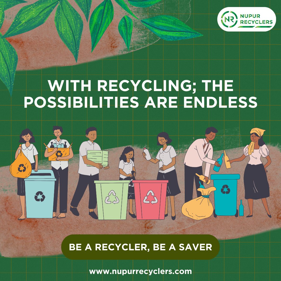 BE A RECYCLER, BE A SAVER
♻️
With Recycling: The possibilities are endless
#recycling #green #earth #metal #construction #ecofriendly #secondhand #renovation #sustainable #sustainability #recycle #environment #zerowaste #eco #gogreen #sustainableliving #reuse #nupurrecyclers