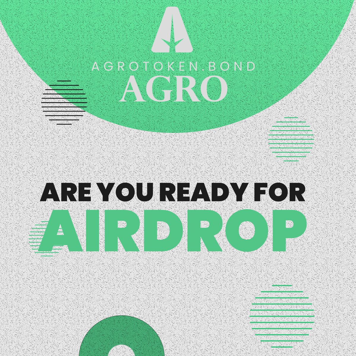 agrotokenbond's tweet photo. 📢 AGRO Token (AGRC) AIRDROP, winn 100 000 AGRC

✅ Like &amp; RT
✅ Follow @agrotokenbond 
✅ Visit AGRO platform https://t.co/TLFCB0q7N5 
✅ Drop your $SOL wallet 👇

#airdrop #giveaway #token #sol #solana #spl #solanatoken #cryptocurrency #crypto #agrotoken #agrotokenbond #agrc https://t.co/HFzjutwRVe