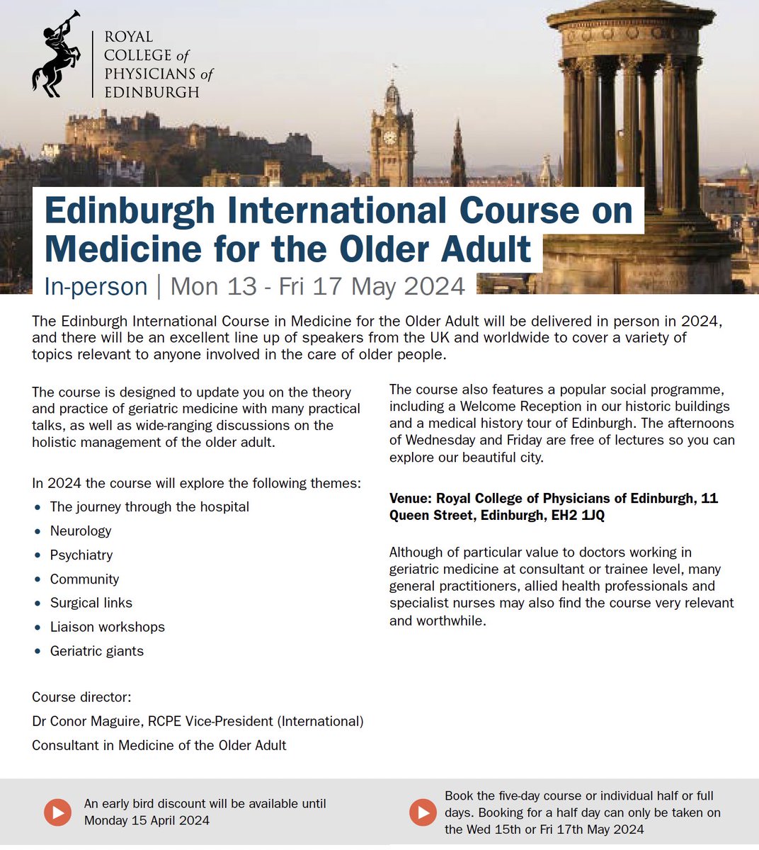 This will be the third time I've spoke at this excellent event @RCPEdin - really looking forward to it - well worth a look if interested in building/updating expertise in care of older people events.rcpe.ac.uk/edinburgh-inte…. @CPJMEdinburgh