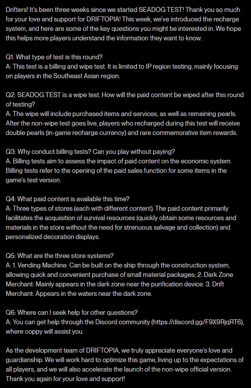 LungfishGame's tweet photo. Recharge Issues FAQ https://t.co/RMUqz0cNxi