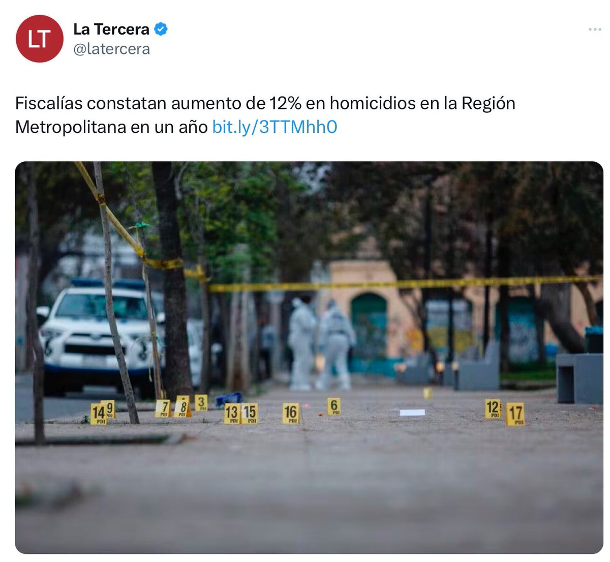 Este desgobierno a fracasado en todos los ámbitos, educación,salud,economía y en especial la seguridad, en lo único que son buenos es para robar y las “cocinas” | Fiscalías constatan aumento de 12% en homicidios en la Región Metropolitana en un año
