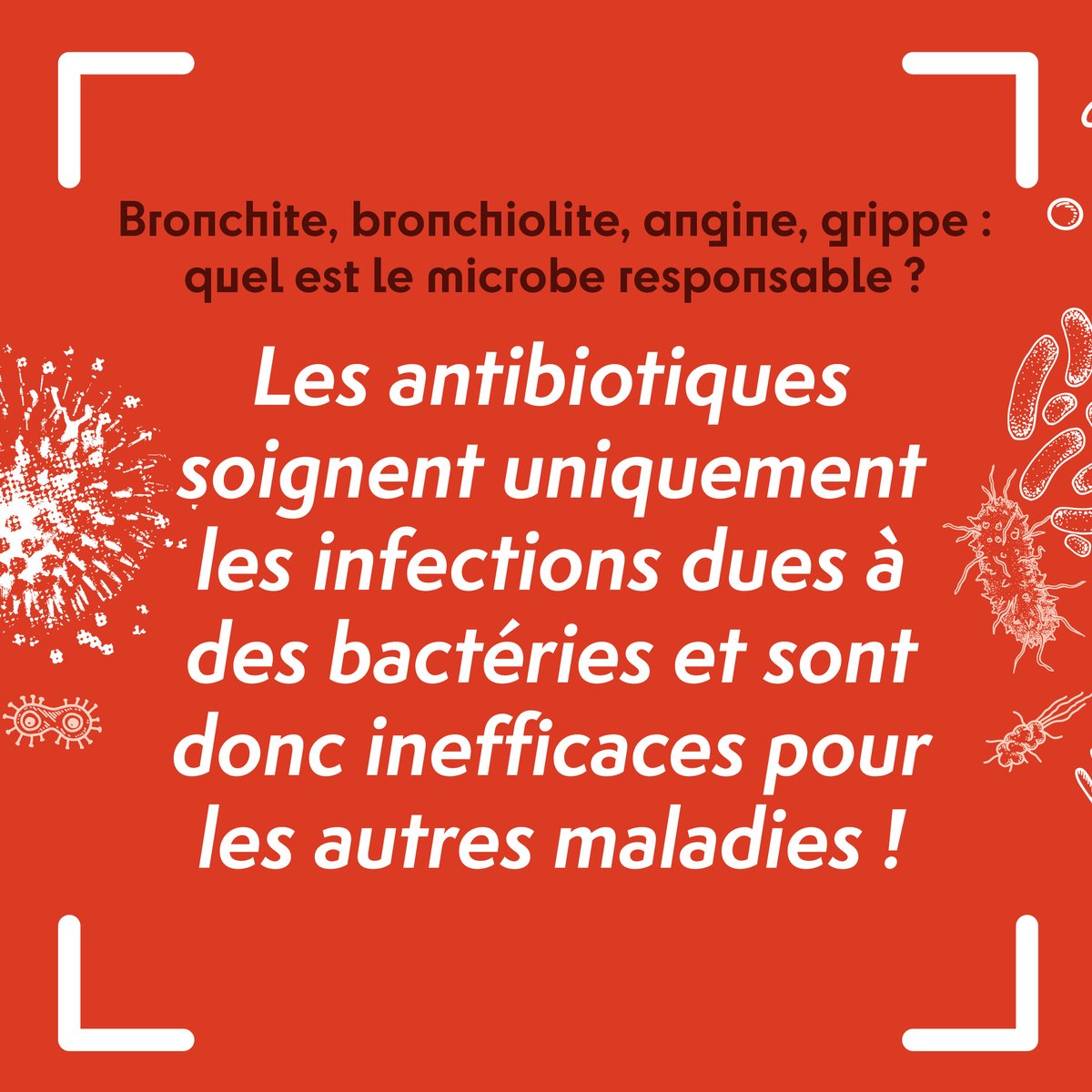 MuseeMerieux's tweet photo. ⚠️L’utilisation répétée et inadaptée des antibiotiques a favorisé l’apparition de bactéries résistantes à ces médicaments. C'est ce qu'on appelle l'antibiorésistance, ou #AMR. https://t.co/Yv8RniMd5s