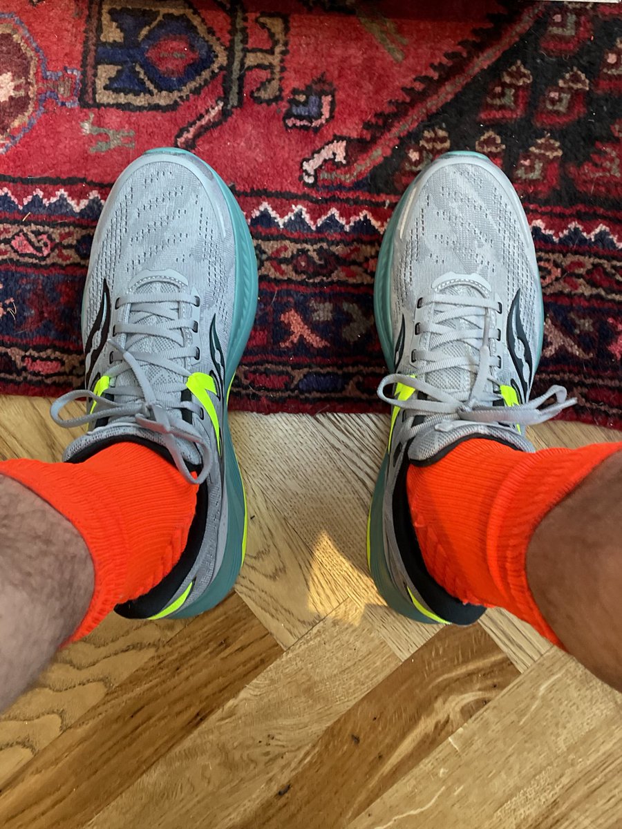 Back in the game… #running @SauconyUK