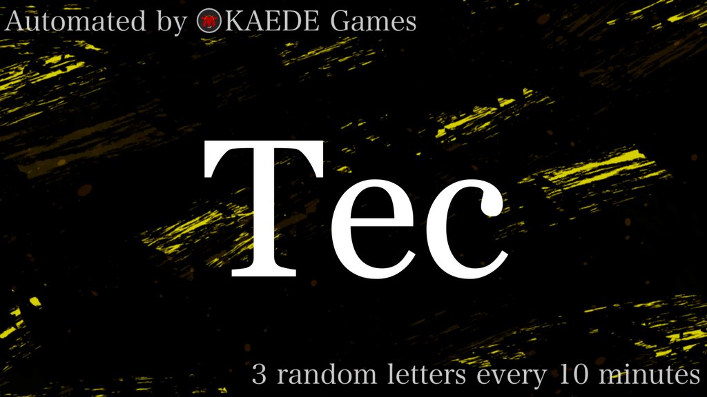 3letter_'s tweet image. Tec