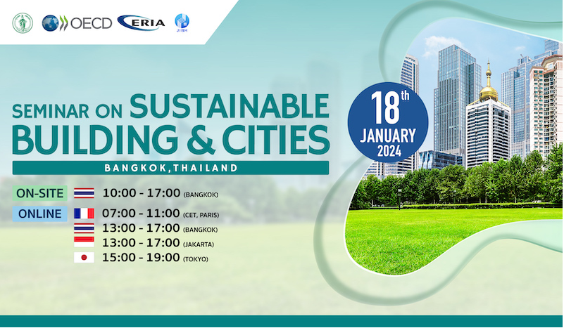 🏙️#Bangkok is going green!

To learn more about their success story, join our seminar on "Sustainable Buildings and Cities" to discuss best policies on making cities eco-friendly and inclusive.

📅January 18, 2024 ⏰ 07:00-11:00 CET

Register 👉 t.ly/I3muU