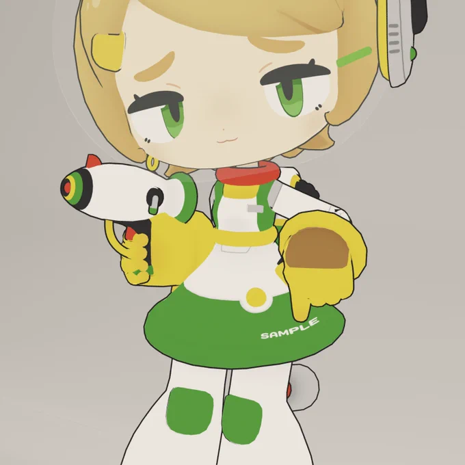 サンプルアバター作った