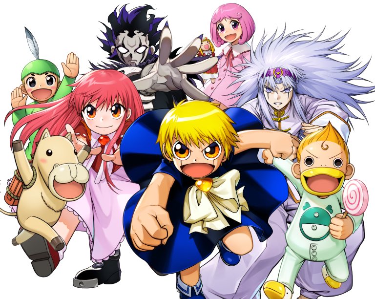 好きなアニメ10個あげると人柄がバレる 遊戯王 金色のガッシュベル