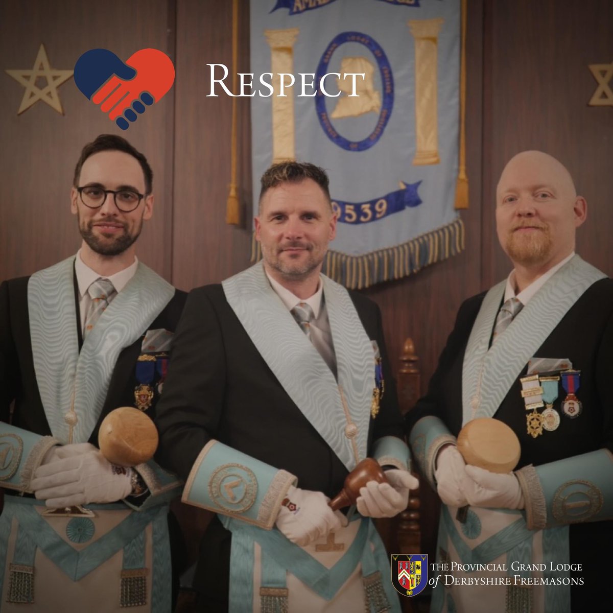 Respect - Building Unity
With a membership of more than 200,000 people drawn from communities across the UK, #Freemasonry brings people together irrespective of their race, religion or any other perceived differences that can divide us as a society #Derbyshire #Freemasons