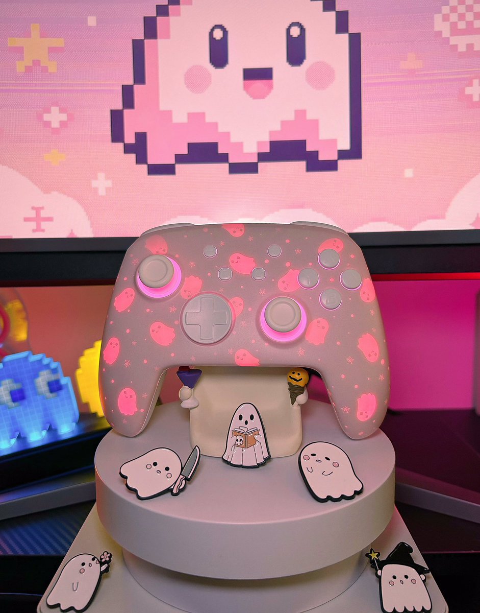 Funlab_switch's tweet photo. 🙌Pink lovers hands up!!

🔓Unlock a victorious gaming experience with our new pink controller!!

💖Check it in our website(Link in my bio)

#funlab #nintendo #nintendoswitch #switch #kawaii #kawaiigaming #cozygaming #gamming #gammingsetup #gamers #gamerlife #ledconcepts #kawaii https://t.co/4rAuJmLA5o