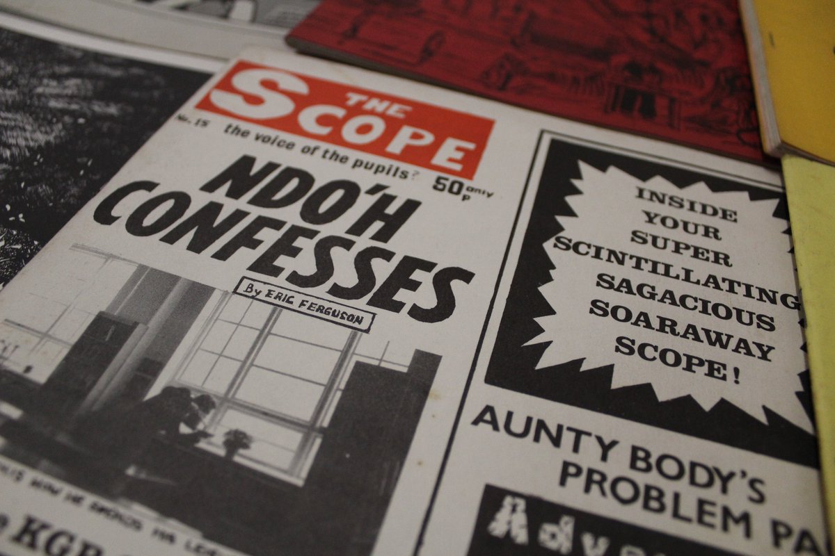 stmarys_fosm's tweet image. #ThrowbackThursday to our very own St. Mary’s College Magazine, Scope! We are delighted to discover these student led magazines, dating from 1967 – 1988. Each issue includes an abundance of content. Here is a sneak preview of some of the covers.✨ #studentmagazine