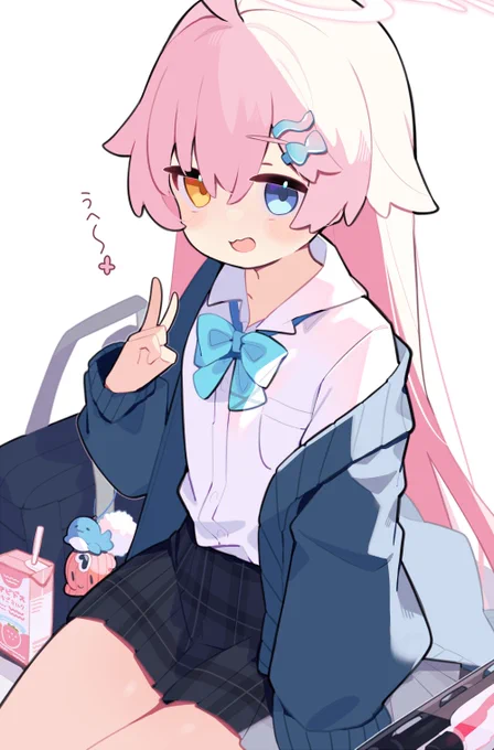 ホシノ…(おじさん)(ギャル) #ブルアカ 