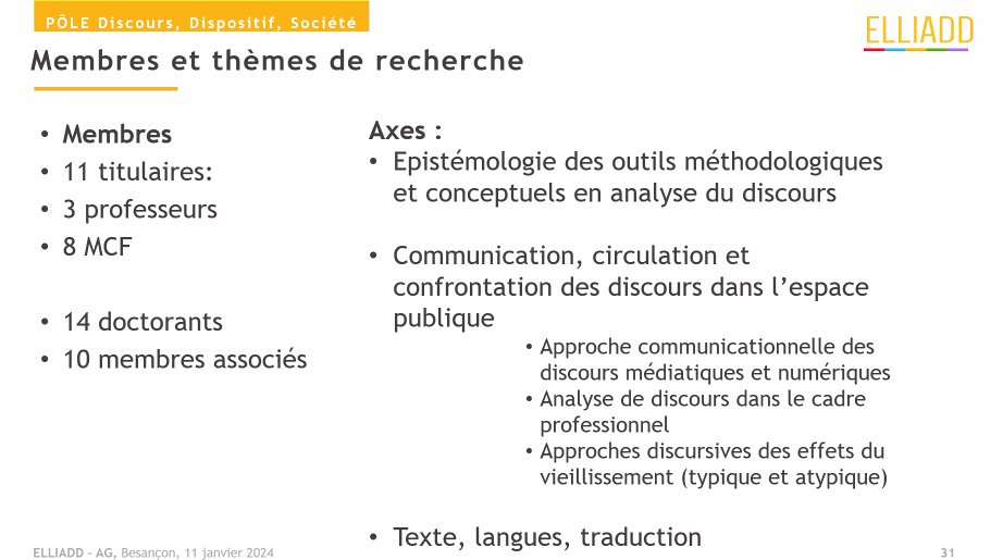 Laboratoire ELLIADD tweet media