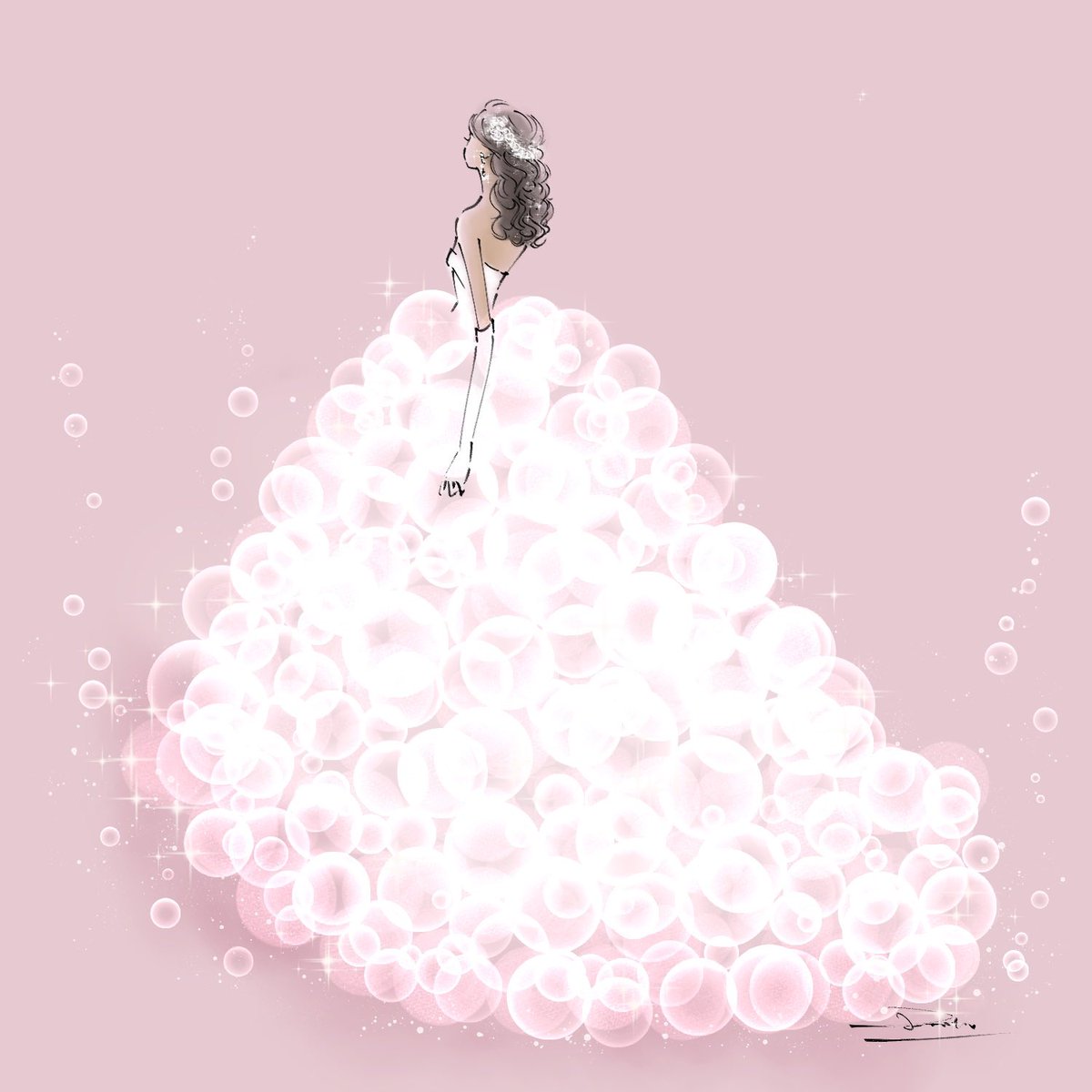 KunikoNft's tweet photo. 泡🫧なドレス

久しぶりのドレスイラスト

#illustration 
#ウェディングドレス https://t.co/fLXNGo87Nj
