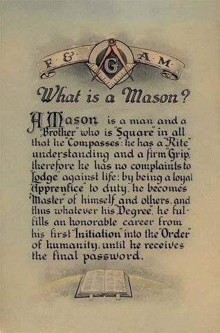 enlightened108's tweet photo. What is a Mason?🤔 https://t.co/ftUQX2aI7r