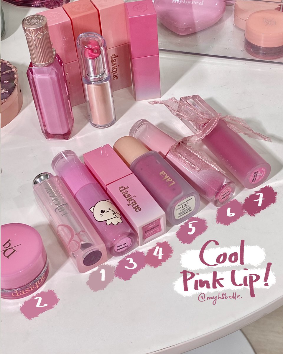 MyKtbelle's tweet photo. เอาลิปโทนชมพูเย็นนนนน Cool Pink Lip มาฝาก 💖🫶🏻 มีหลังลบให้ดูในเมนชั่นๆ https://t.co/vFhz0v6JBK