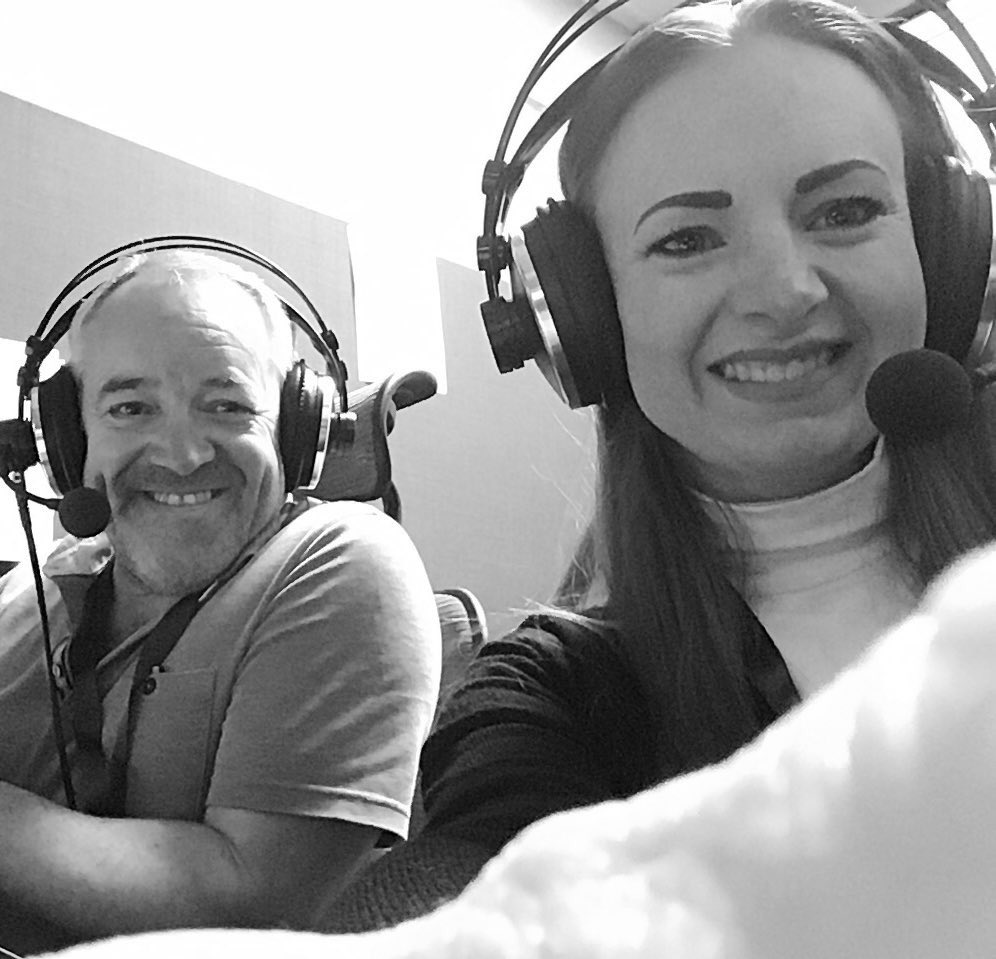 Chris &amp; I are commentating on #Eurofigure Chris is working on <a href="/ISU_Figure/">ISU Figure Skating</a> and you can find him on You Tube and Louise is working for @eurosport and <a href="/discoveryplusUK/">discovery+ UK</a> Still very much a team and constantly sharing our thoughts together on the action in Kaunas! Miss you buddy!