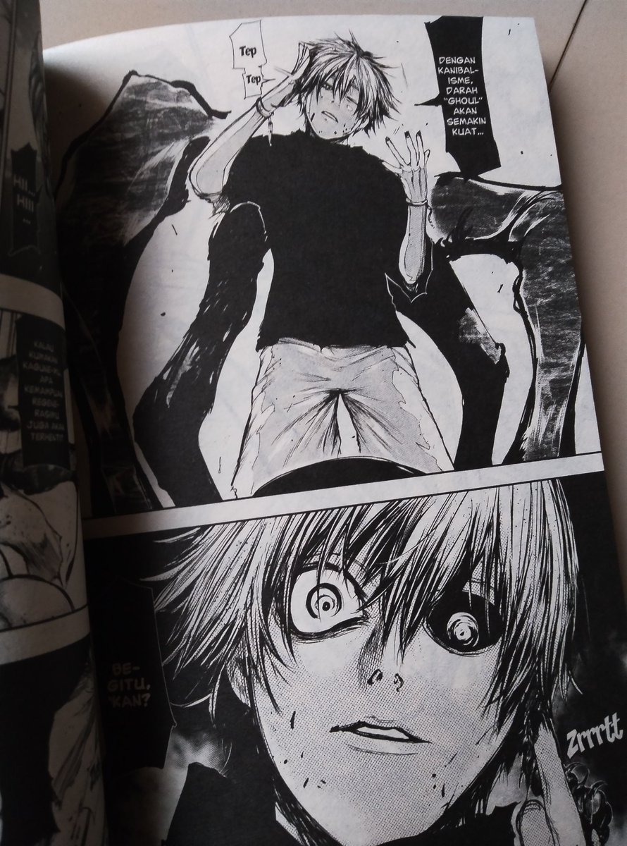 MasterArrow4's tweet photo. And the best panel in My Tokyo Ghoul volume collection ⭐⭐⭐⭐⭐ https://t.co/UUTpm7Dc8p