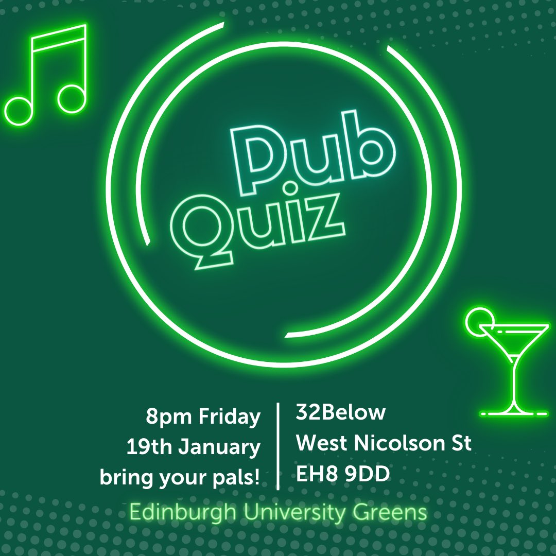 Kicking the new year off with a pub quiz! A great chance to meet everyone, get to know each other better, and maybe win a prize 🤞
Don’t forget your student card for discounts! 🍻