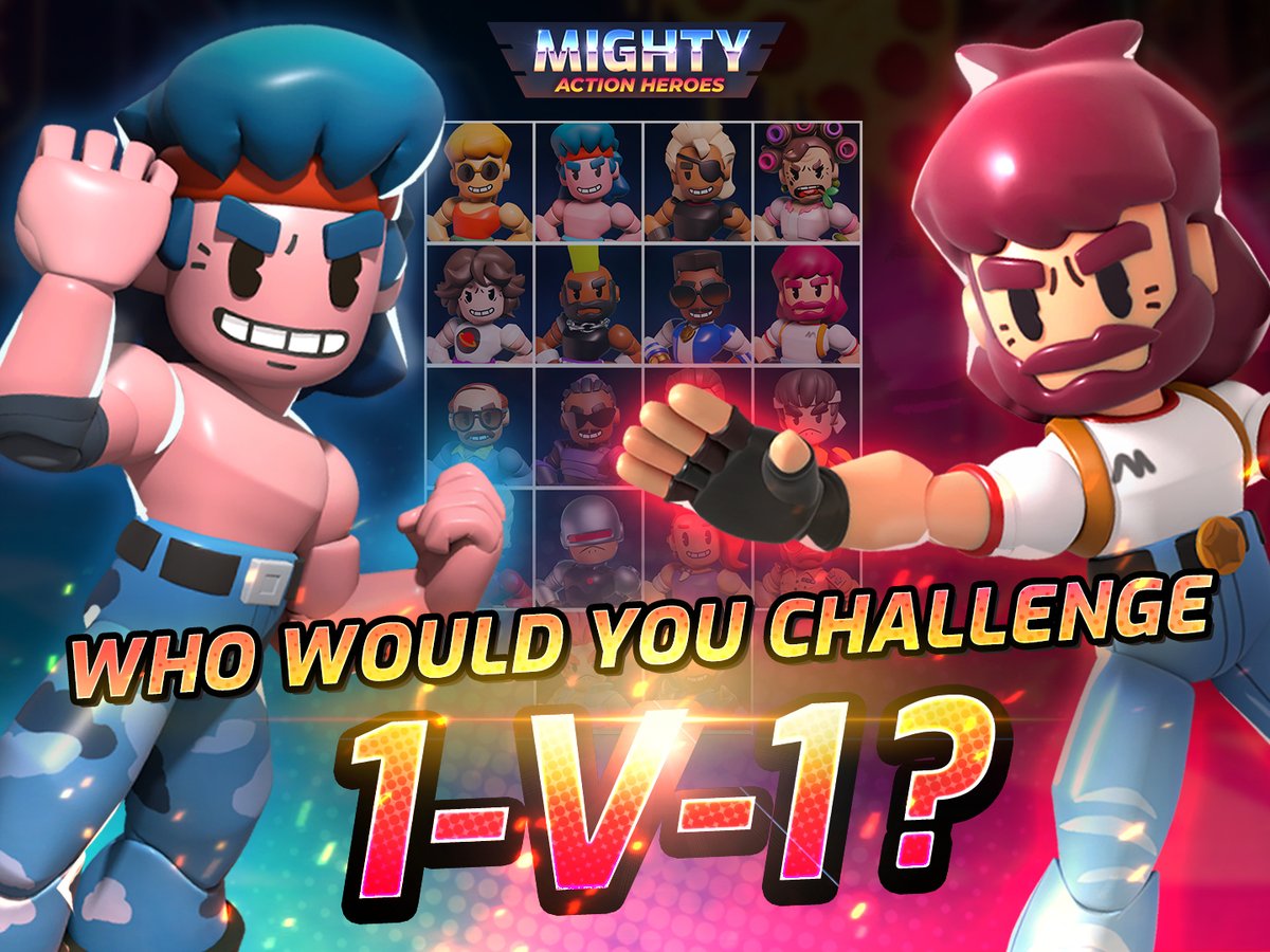 Mighty Action Heroes 💪 tweet media