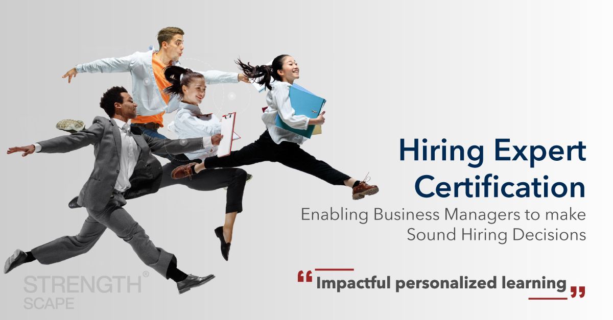 strengthscape's tweet image. At Strengthscape, we believe that learning should be engaging and accessible. That&apos;s why our Hiring Expert Certification program is designed to be both informative and easy to read. buff.ly/490lO5J

#EngagingLearning #AccessibleContent #LearningOutcomes