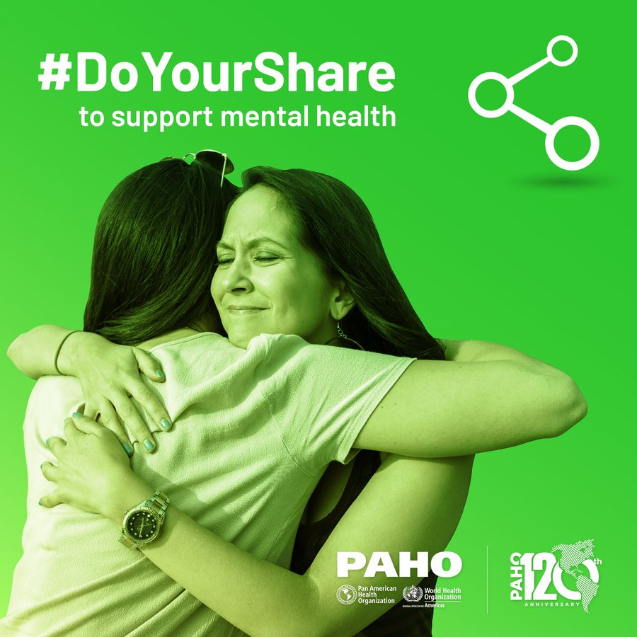 #SelfCare tips on how to support a friend with a mental health condition: 
🟢 Meet up to chat and share openly 
🟢 Ask how they’re doing and focus on listening 
🟢 Offer support, not advice 
🟢 Ask them what they need 

#DoYourShare to support mental health.