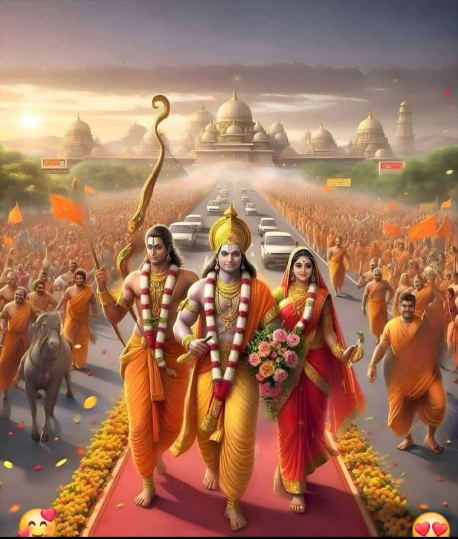Veeyadu09's tweet photo. Jai Shri Ram #Siyaram #AyodhyaSriRamTemple #JaiHind https://t.co/5TDKDz14wf
