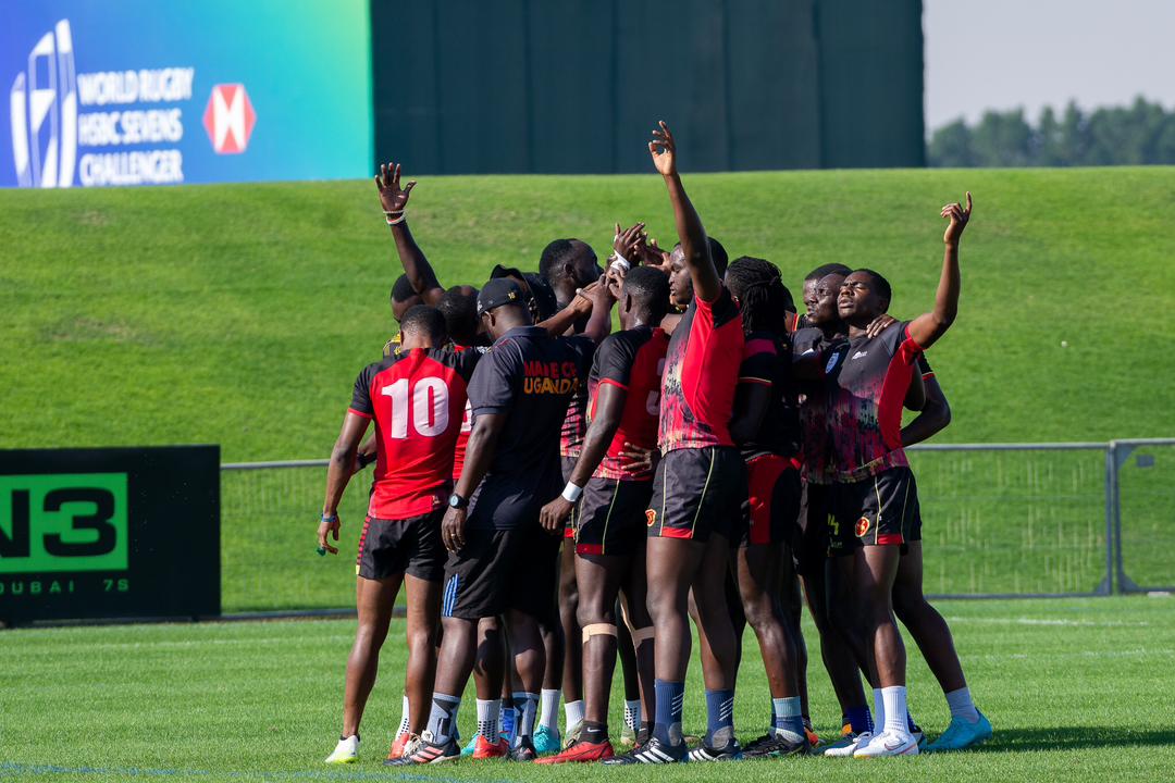 Solid Captains run, ready for tomorrow 👊🏾💪🏾🇺🇬 #7sChallengerSeries #NileSpecialRugby