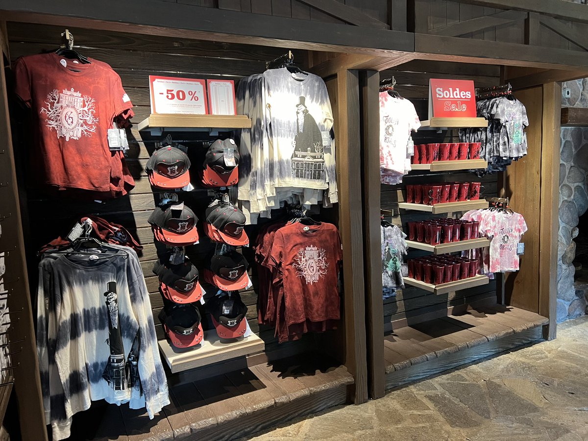 Op dit moment is het solden in Disneyland Paris!! 🛍️ In veel winkels kun je een hoop koopjes vinden en krijg je tot wel 50% korting! Het ideale moment om souvenirs te kopen voor al je vrienden en familie toch? 😉😅

📸 Cave0fWonders
