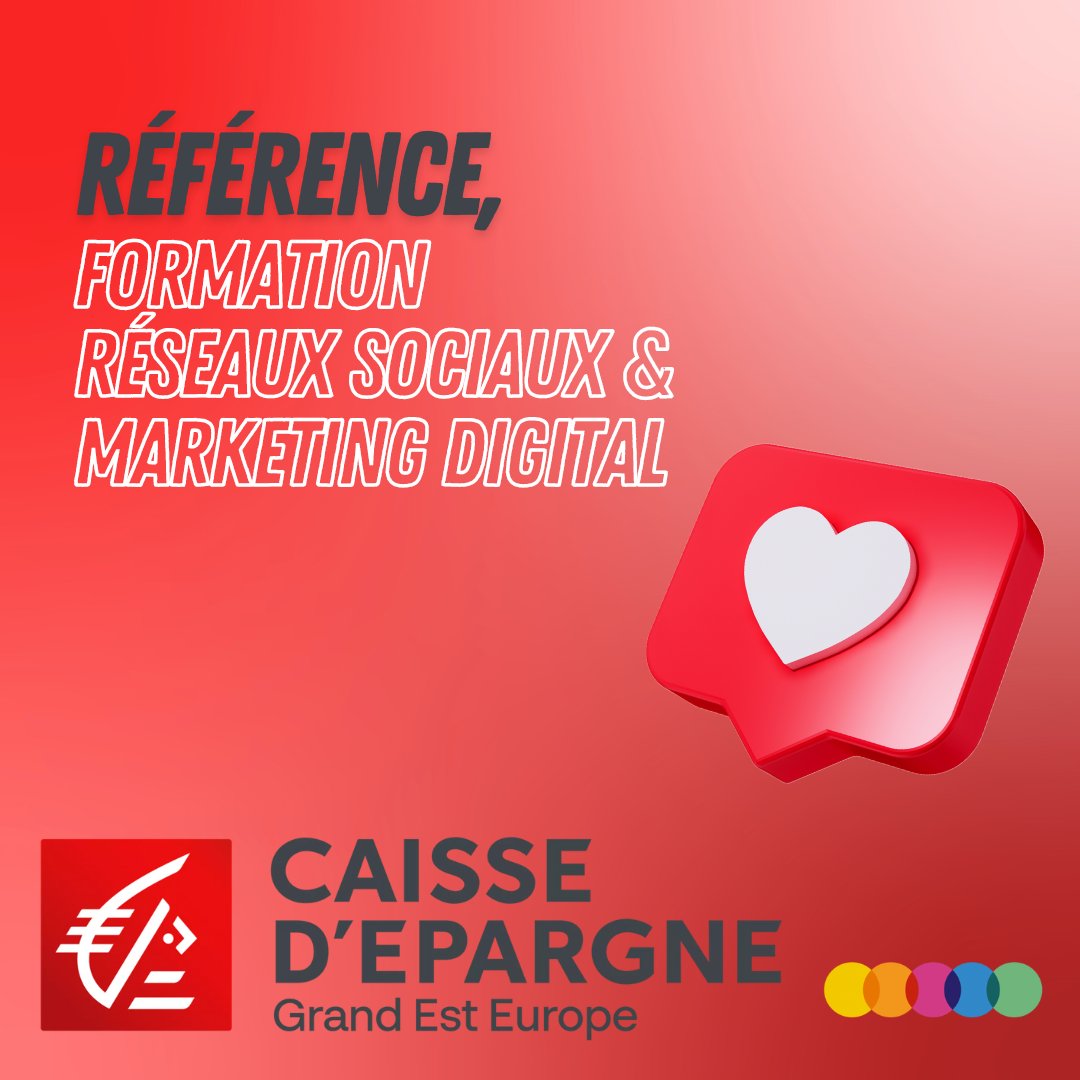 🌟 Nous sommes ravis d'avoir eu l'opportunité d'apporter notre expertise à la Caisse d'Épargne Grand Est !
Un accompagnement qui a été conçu sur-mesure, afin de répondre au mieux, aux besoins de notre client.🔗

#RéférenceClient #MarketingDigital #strasbourg #reseauxsociaux