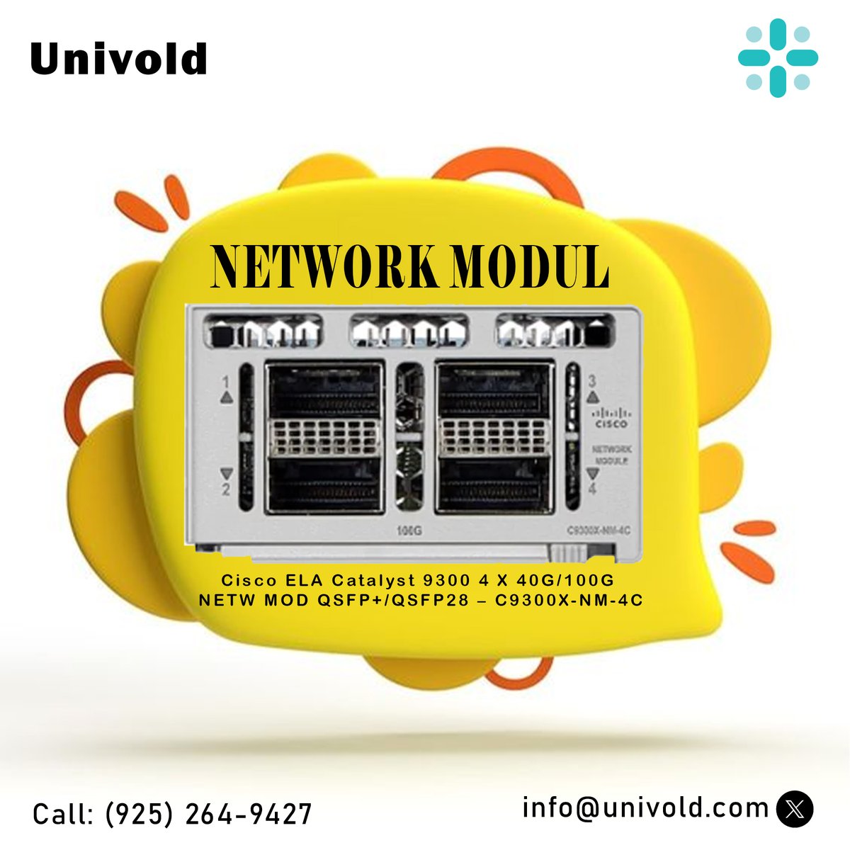 OmUnivold's tweet photo. https://t.co/m9lsUUKJud

Cisco ELA Catalyst 9300 4 X 40G/100G NETW MOD QSFP+/QSFP28 – C9300X-NM-4C

#Cisco #ELA #Catalyst #9300 #4 #X #40G #100G #NETW #MOD #QSFP #QSFP28 #C9300X #NM #4C #univold #univoldquickdeliver #univoldfreeshipping #univold #FOX #NBC #CBS #cnn #amazon #ebay https://t.co/3uFb9wy189