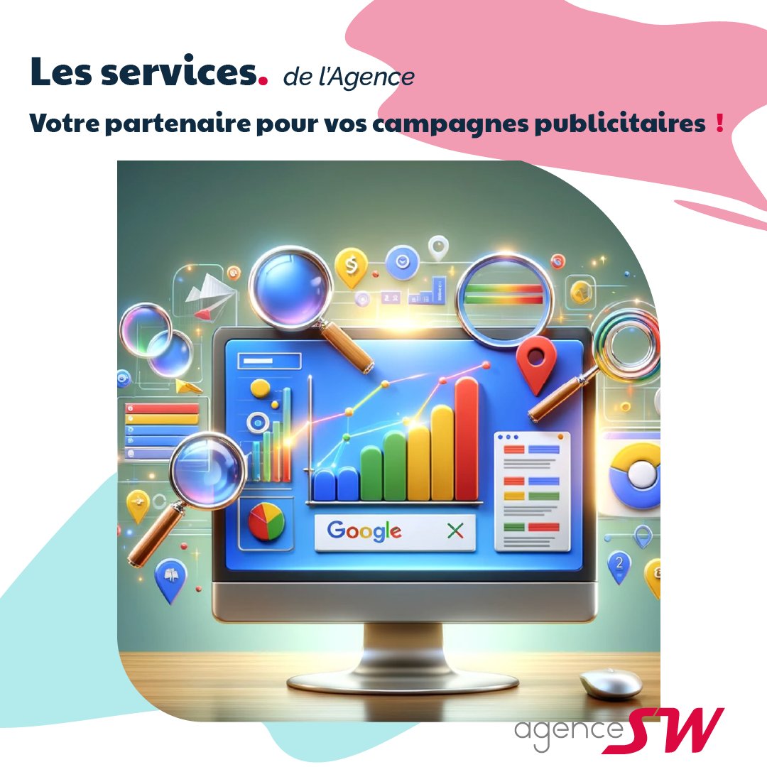 AgenceSW's tweet photo. Boostez la visibilité en ligne de votre entreprise avec Google Ads 🚀

Certifié Google Partner depuis 2014, l'Agence SW est là pour vous guider à travers les opportunités offertes par Google Ads ! 📈

https://t.co/TOZlhIDf7J

#googlepartner #ads #marketingdigital https://t.co/GKAER7FiwV