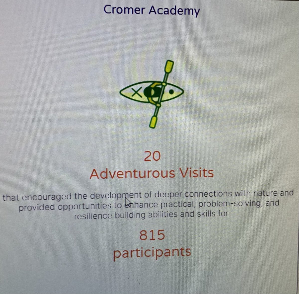 Cromer Academy tweet media