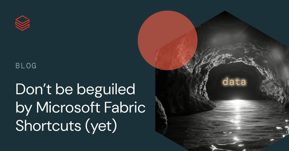 Why #MicrosoftFabric storage shortcuts in their current form will break your #UnityCatalog access and governance strategy - improvements are on the way soon... pivbi.co/3RVzp75 #databricks #datagovernance
