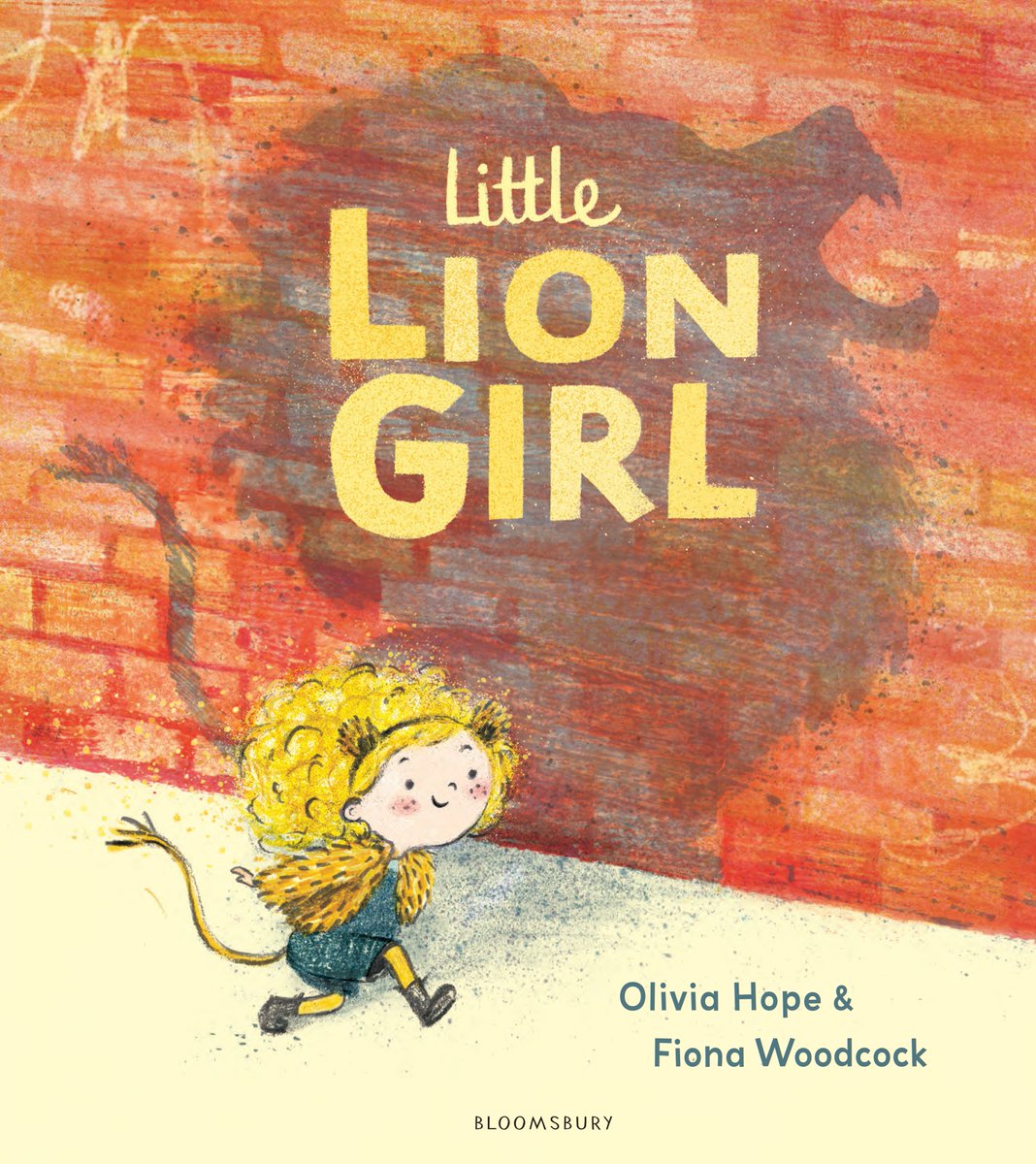 FionaWoodcock's tweet photo. 🟡 COVER REVEAL! 🟡

“The city roared like a jungle. 
Leonie roared back at the city. 
She shook her mane and swished her tail. 
She was a lion girl”.

Happy to say that #LittleLionGirl by Olivia Hope and me is out on 20th June, published by @KidsBloomsbury and we can't wait! 🦁 https://t.co/b9AlcNk68H
