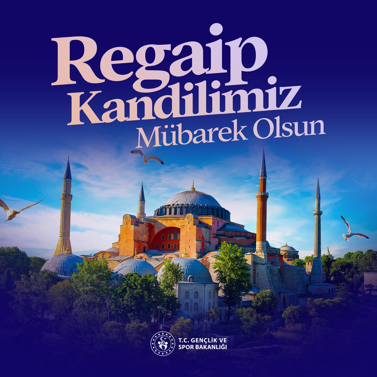 Mübarek üç ayların müjdecisi #RegaipKandili'nin ülkemize ve tüm insanlığa hayırlar getirmesini Allah’tan niyaz ederim. Gecemiz mübarek olsun…