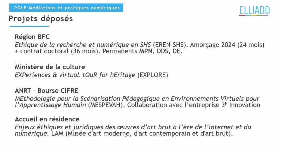 Laboratoire ELLIADD tweet media