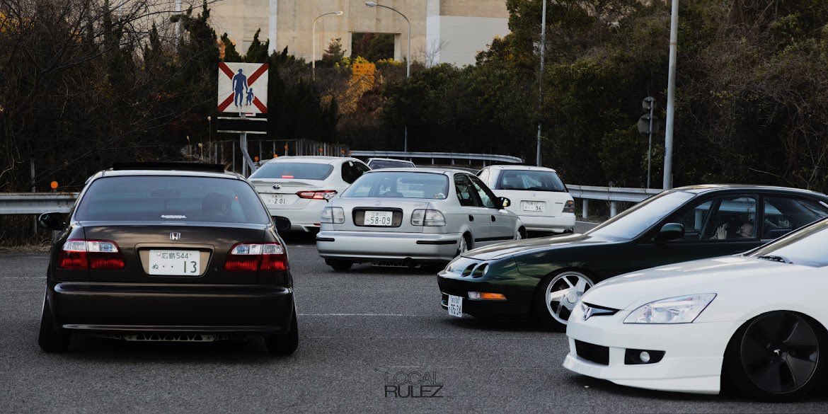 kenton_ey2's tweet photo. もうみんなで車で走る事もほぼないしインテも最後だったので行ってきました！
寒すぎてそれどころやなかったけど楽しかった😊
お写真ありがとうございます👀#LOCALRULEZ
 #LOCALRULEZvol4 https://t.co/cFoRMxhLUL