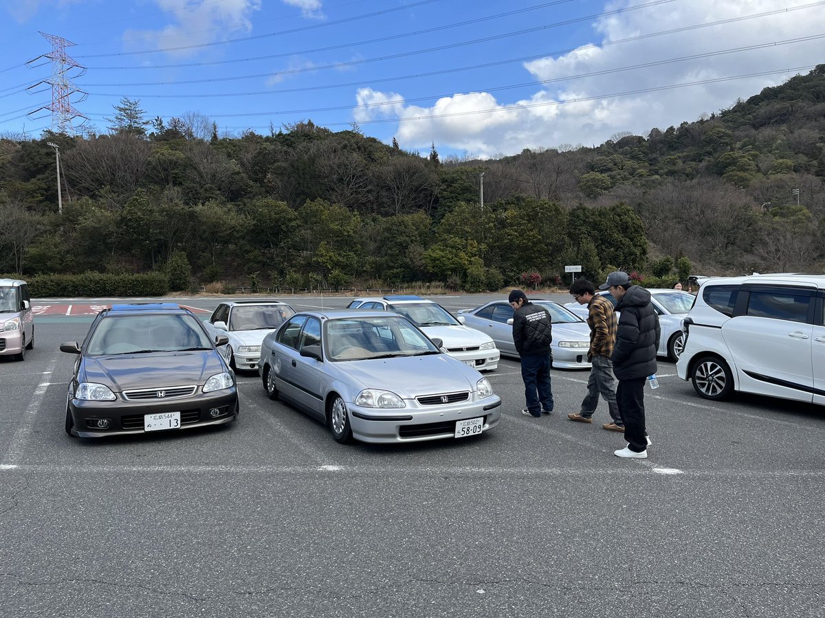 kenton_ey2's tweet photo. もうみんなで車で走る事もほぼないしインテも最後だったので行ってきました！
寒すぎてそれどころやなかったけど楽しかった😊
お写真ありがとうございます👀#LOCALRULEZ
 #LOCALRULEZvol4 https://t.co/cFoRMxhLUL