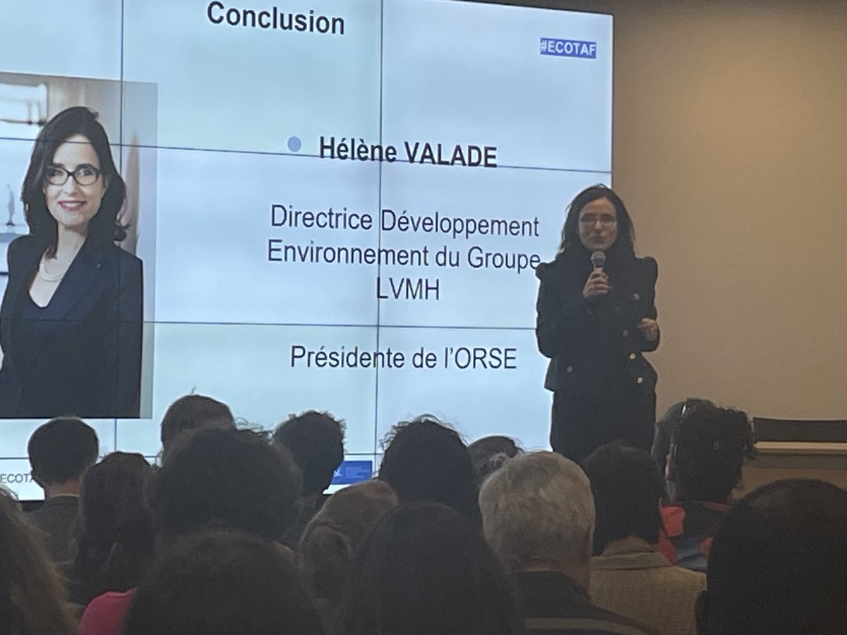 ObsRSE's tweet photo. Conclusion par @helene_valade de l'étude #Ecotaf. Comment poursuivre ces travaux, notamment avec les organisations syndicales, quelles alliances à imaginer, avec les dirigeants aussi. Rendons aussi visible les résultats. 🙏 @Ademe #RSE #activisme https://t.co/VjGTBKl5BY